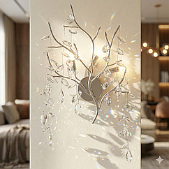 Бра з підвісками хром Artlight цоколь G9 колір Хром P6039/3WCH