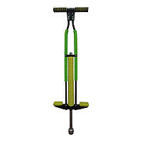 Дитячий Джампер для стрибків Pogo Stick Коник 97*30 см Чорно-салатовий до 60 кг