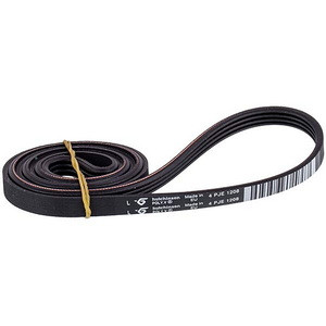 Ремінь для пральної машини C00193233 Hutchinson 1208J4 PJE чорний, фото 1