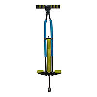Дитячий Джампер для стрибків Pogo Stick Коник 97*30 см Чорно-синій до 60 кг