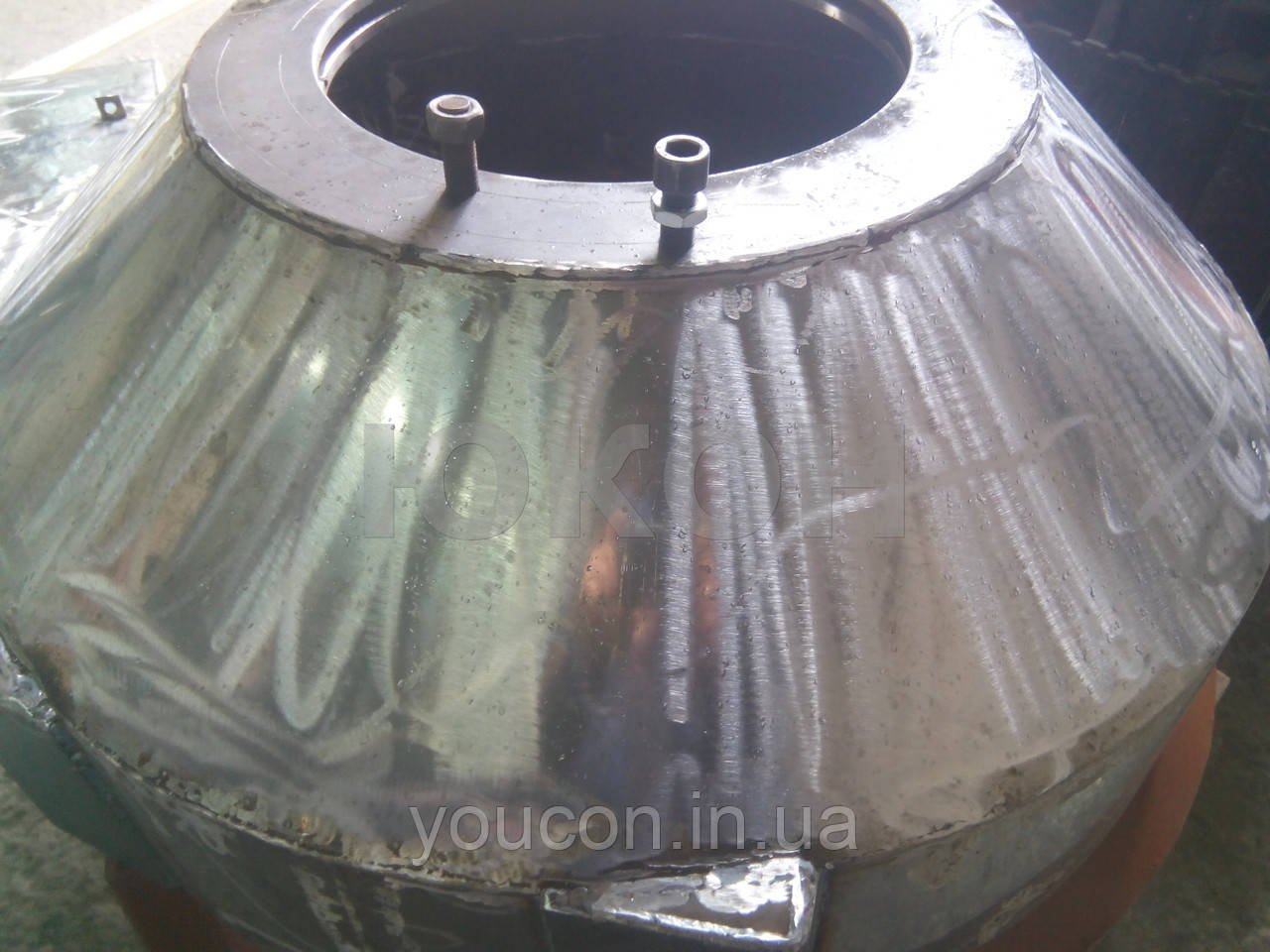 Передняя крышка гранулятора из НЕРЖАВЕЙКИ для ОГМ-1,5 - фото 1 - id-p491753906