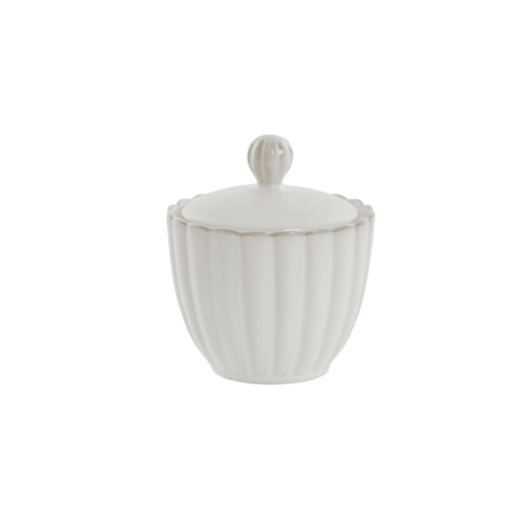 Керамічна цукорниця Lene Bjerre серії Camille 250 мл Біла, фото 1