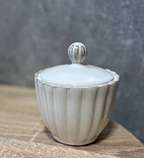 Керамічна цукорниця Lene Bjerre серії Camille 250 мл Біла, фото 4