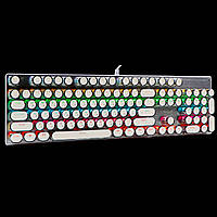 Клавіатура TWolf T75 punk LED Blue Switch Білий