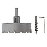 Alloid Base. Сверло корончатое твердосплавное по металлу  90мм, фото 7