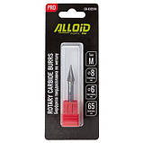 Alloid Pro. Борфреза твердосплавна для металу, тип M, D-8 мм, d-6 мм, L-65 мм, фото 5