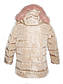 Дитяче зимове пальто для дівчинки натуральний пуховик "Мішутка", фото 6