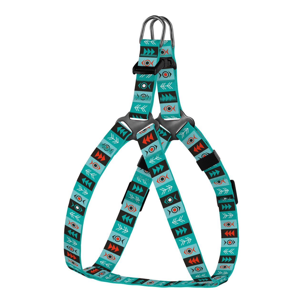 Шлея для Собак дрібних порід BronzeDog Urban Нейлонова Інки 2XS, фото 1