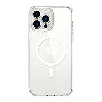 Чохол TPU+PC Spigen Ultra Hybrid with Magsafe для iPhone 12/12 Pro Transparent