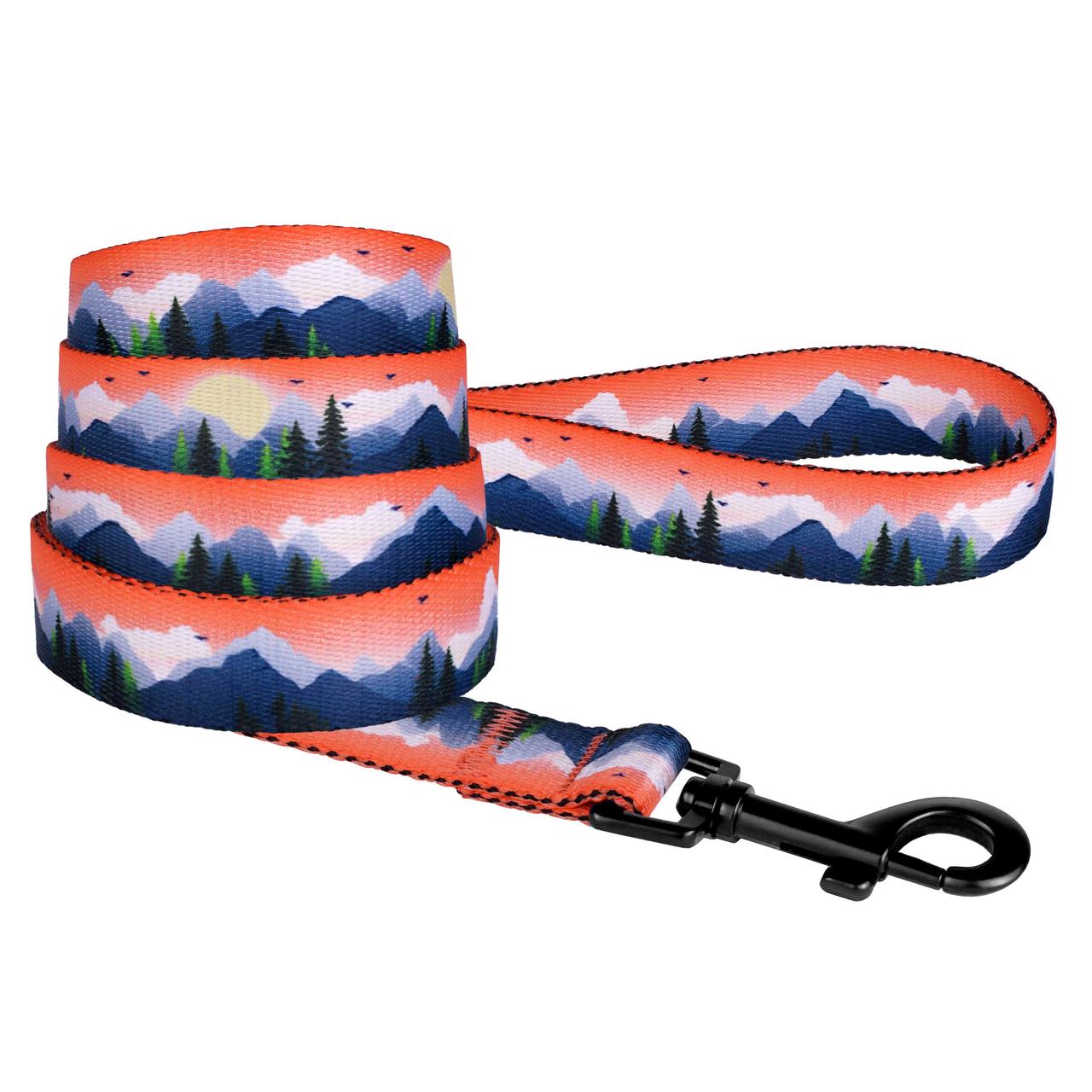 Повідець для Собак BronzeDog Urban Travel нейлоновий Гори S, фото 1