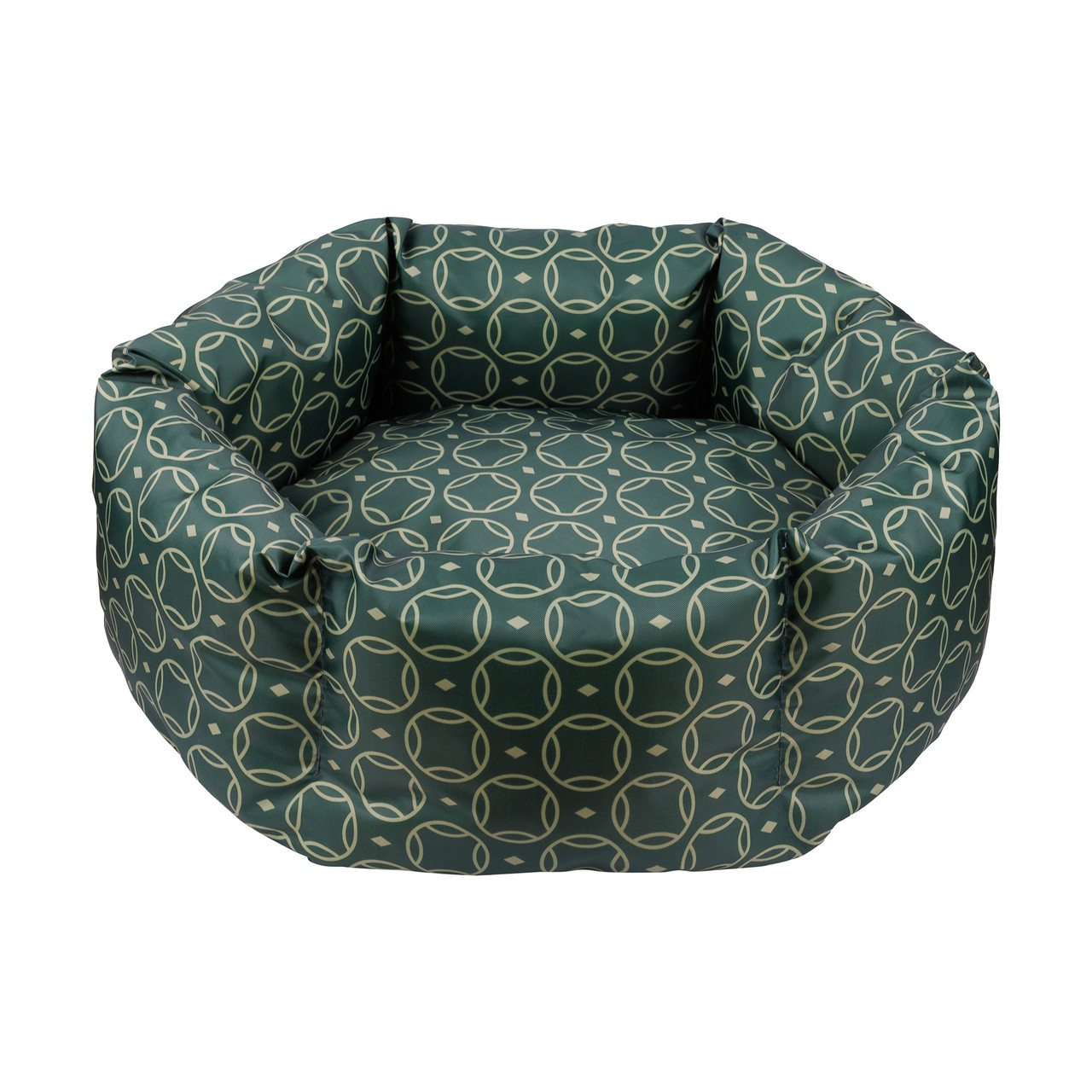 Лежак для Тварин Barksi Home Круглий Зелений M, фото 1