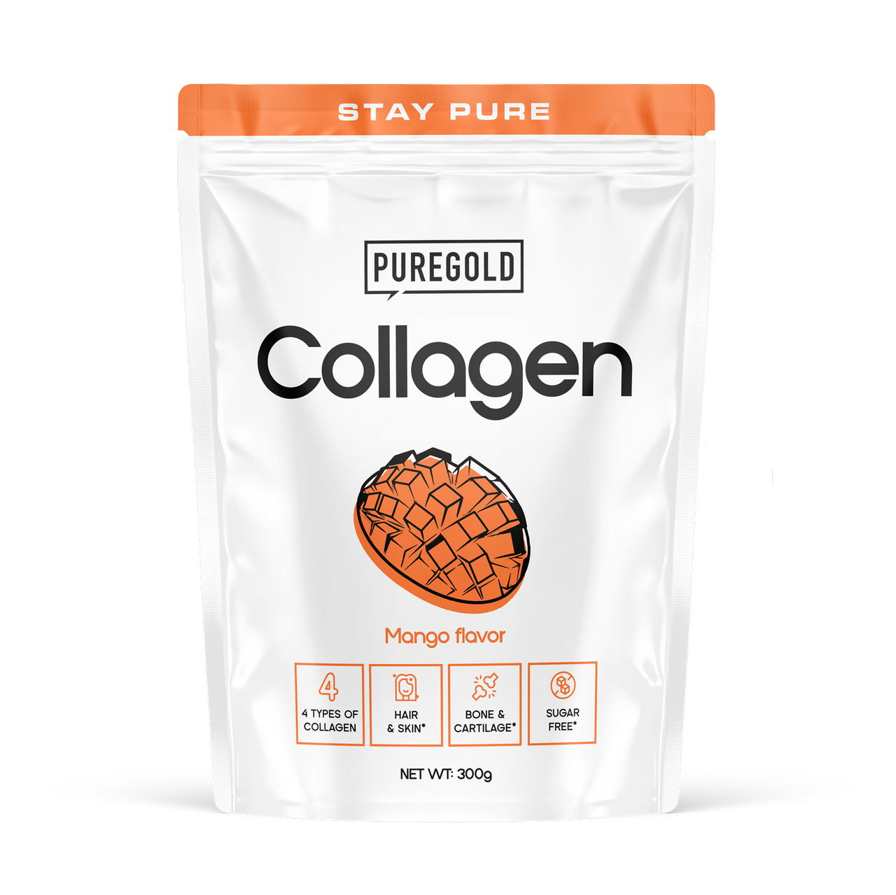 Collagen - 300g Mango, фото 1
