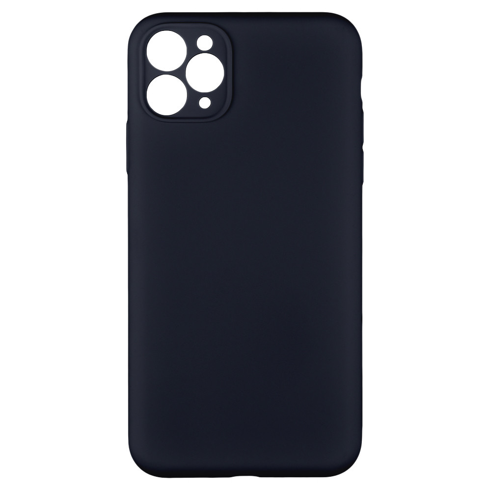 Чохол Silicone Case Full Camera no logo для iPhone 11 Pro Max 08.Dark Blue, фото 1