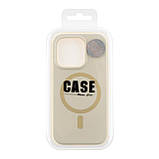 Чохол Glow Silicone Case with Magsafe для iPhone 15 Pro Max Antique white, фото 4
