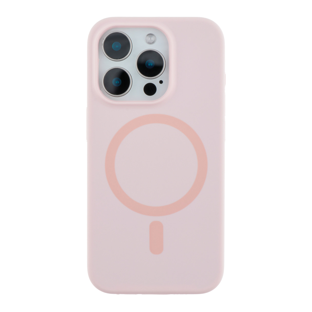 Чохол Glow Silicone Case with Magsafe для iPhone 15 Pro Pink, фото 1