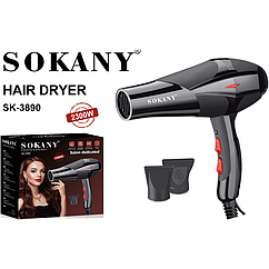 Фен для волосся Sokany SK-3890 2300 Вт 2 налаштування 3 рівня
