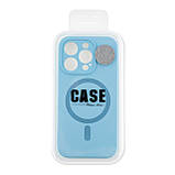 Чохол Glow Silicone Case Full Camera with Magsafe для iPhone 14 Pro Max Blue, фото 3