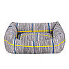 Лежак для Тварин BronzeDog Comfort Прямокутний Сірий L(1032111), фото 3