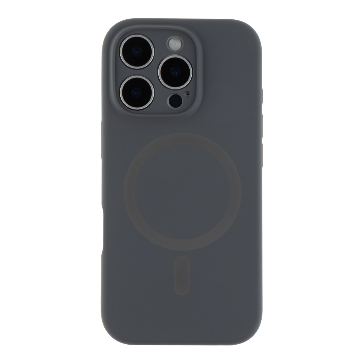 Чохол Glow Silicone Case Full Camera with Magsafe для iPhone 16 Pro Grey, фото 1