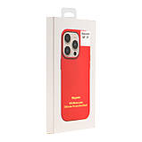 Чохол Silicone Case Metal Buttons (AA) для iPhone 16 Pro Red, фото 3