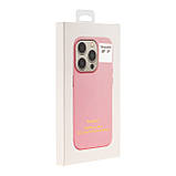 Чохол Silicone Case Metal Buttons (AA) для iPhone 15 Rose Powder, фото 4