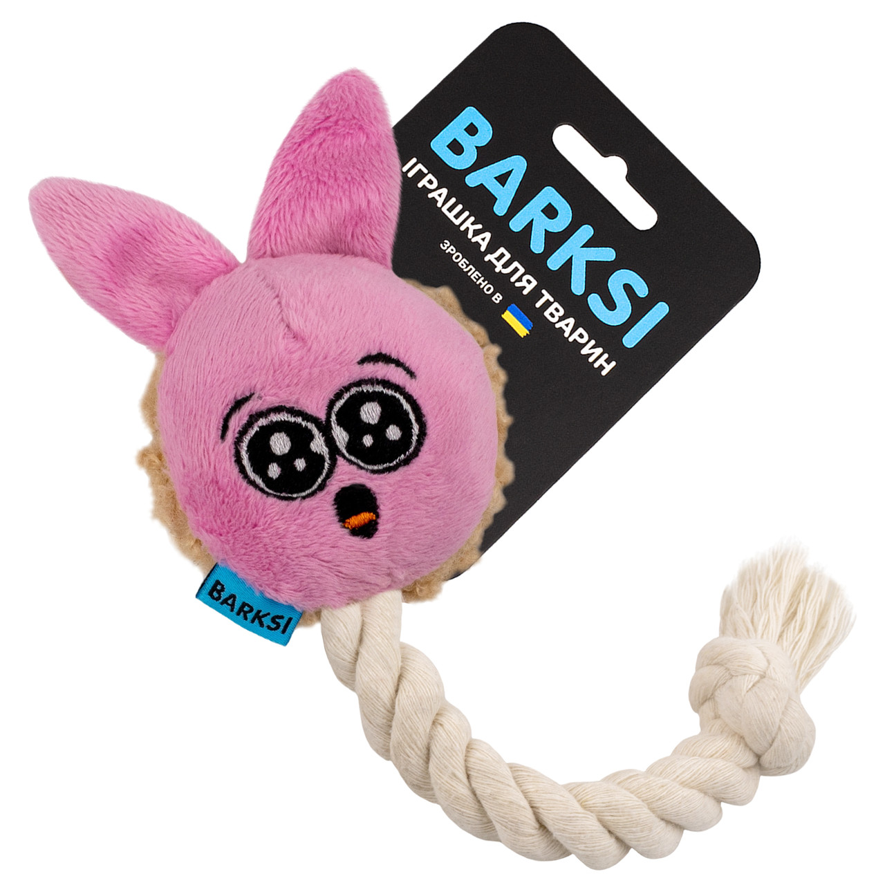 Іграшка для Собак Barksi Емодзі Зайчик, фото 1