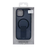 Чохол TPU+PC FlexGuard Magnetic Ring Stand для iPhone 15 Колір Blue, фото 3