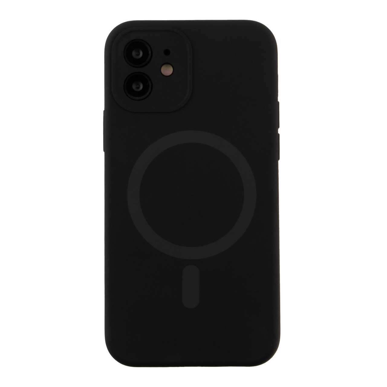 Чохол Glow Silicone Case Full Camera with Magsafe для iPhone 12 Black, фото 1