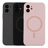 Чохол Glow Silicone Case Full Camera with Magsafe для iPhone 12 Black, фото 2