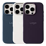Чохол Silicone Case Metal Buttons (AA) для iPhone 16 Pro Max Purple, фото 2