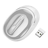 Бездротова Миша Hoco GM34 Nuevo dual mode (2.4G + Bluetooth (3.0+5.2)) Бiлий