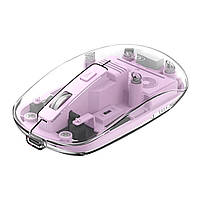 Бездротова Миша XO M12 Bluetooth+2.4G Фіолетовий