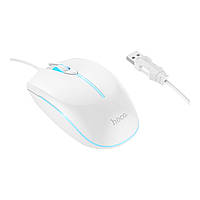 USB Миша Iгрова Hoco GM37 Wonderful gaming luminous Білий
