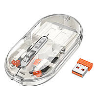 Бездротова Миша Hoco GM35 General dual-mode silent (battery version) Білий