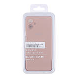 Чохол Liquid Silicone (AA) Full Camera для Samsung Galaxy A06 (A065) 19.Pink Sand, фото 3