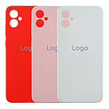 Чохол Liquid Silicone (AA) Full Camera для Samsung Galaxy A05 (A055) 08.Dark Blue, фото 2