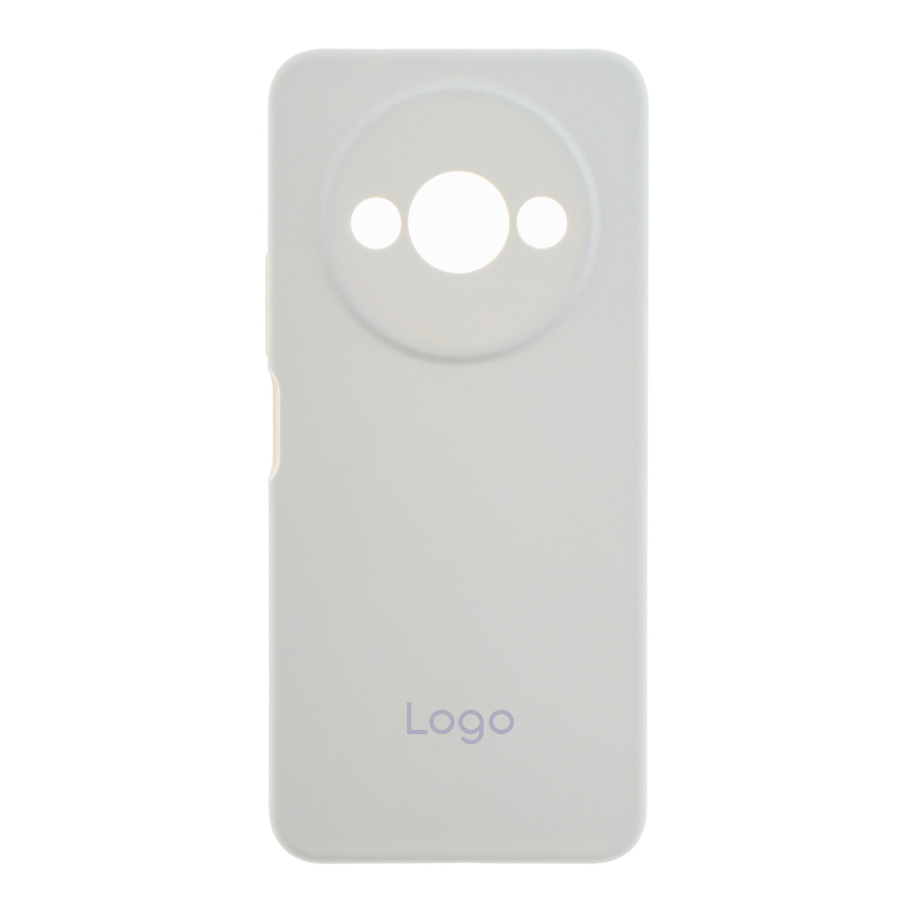 Чохол Liquid Silicone (AA) Full Camera для Xiaomi Redmi A3 09.White, фото 1