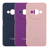 Чохол Liquid Silicone (AA) Full Camera для Xiaomi Redmi A3 09.White, фото 2