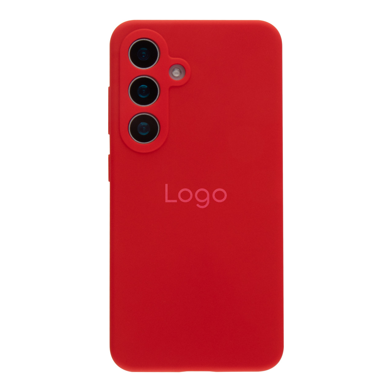 Чохол Liquid Silicone (AA) Full Camera для Samsung Galaxy S25 5G (S931) Колір 14.Red, фото 1