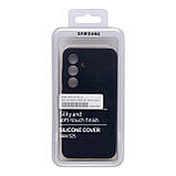 Чохол Liquid Silicone (AA) Full Camera для Samsung Galaxy S25 5G (S931) Колір 08.Dark Blue, фото 3