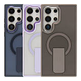 Чохол TPU+PC FlexGuard Magnetic Ring Stand для Samsung Galaxy S24 5G (S921)/S25 5G (S931) Blue, фото 2