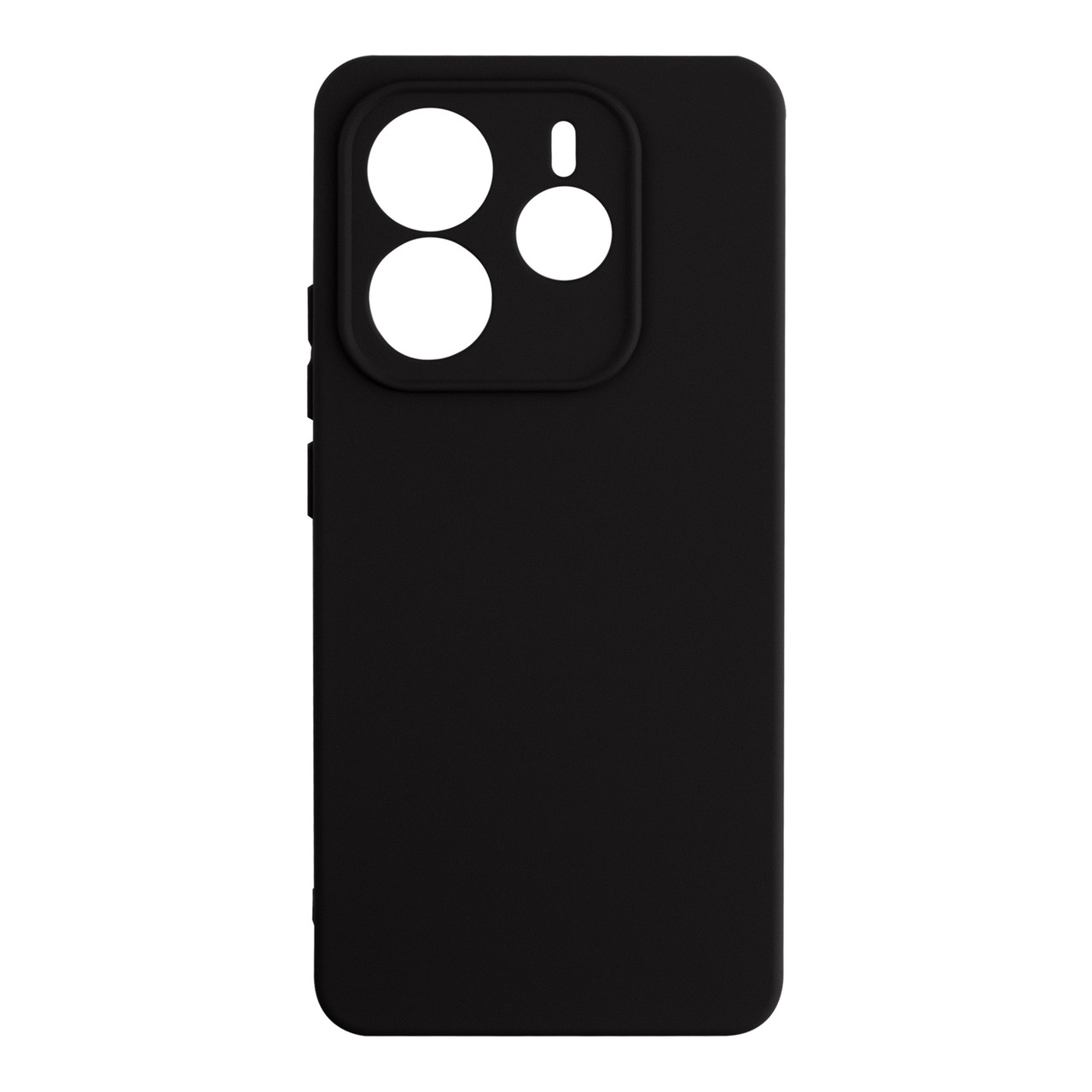 Чохол Silicone Cover Full Camera (A) для Xiaomi Redmi Note 14 4G 18.Black, фото 1