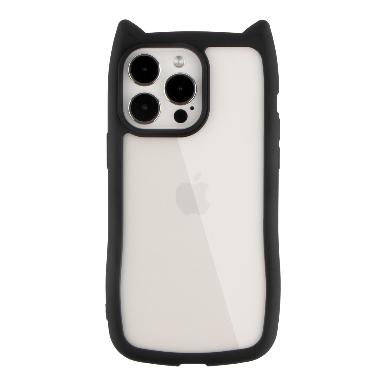 Чохол TPU+PC Cat Ears Case для iPhone 14 Pro Колір Black, фото 1