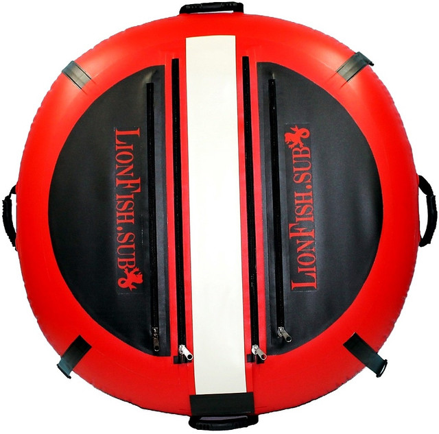 Буй LionFish.sub "Freedaiv" для указания места Погружений Подводного Охотника или Фридайвера