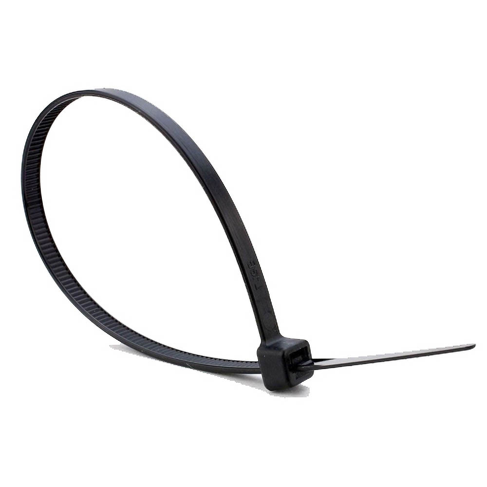 Стяжка 100 х3.0 мм, чорна, 100 шт