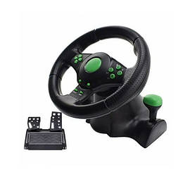 Ігровий руль Vibration Steering Wheel 23 см кут повороту 180° USB