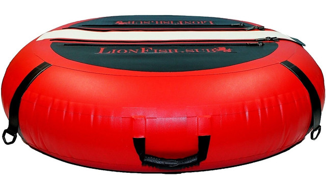 Буй LionFish.sub "Freedaiv" для указания места Погружений Подводного Охотника или Фридайвера