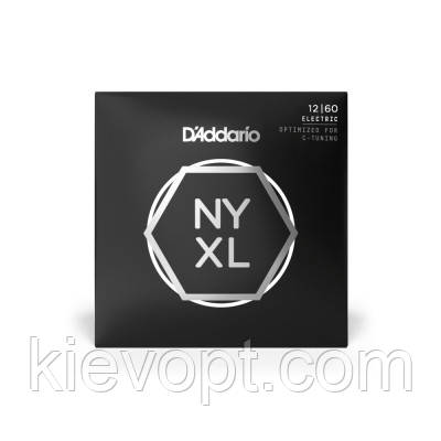 Струни для гітари D'Addario NYXL Extra Heavy (12-60) (NYXL1260)- ( Мрія ), фото 1