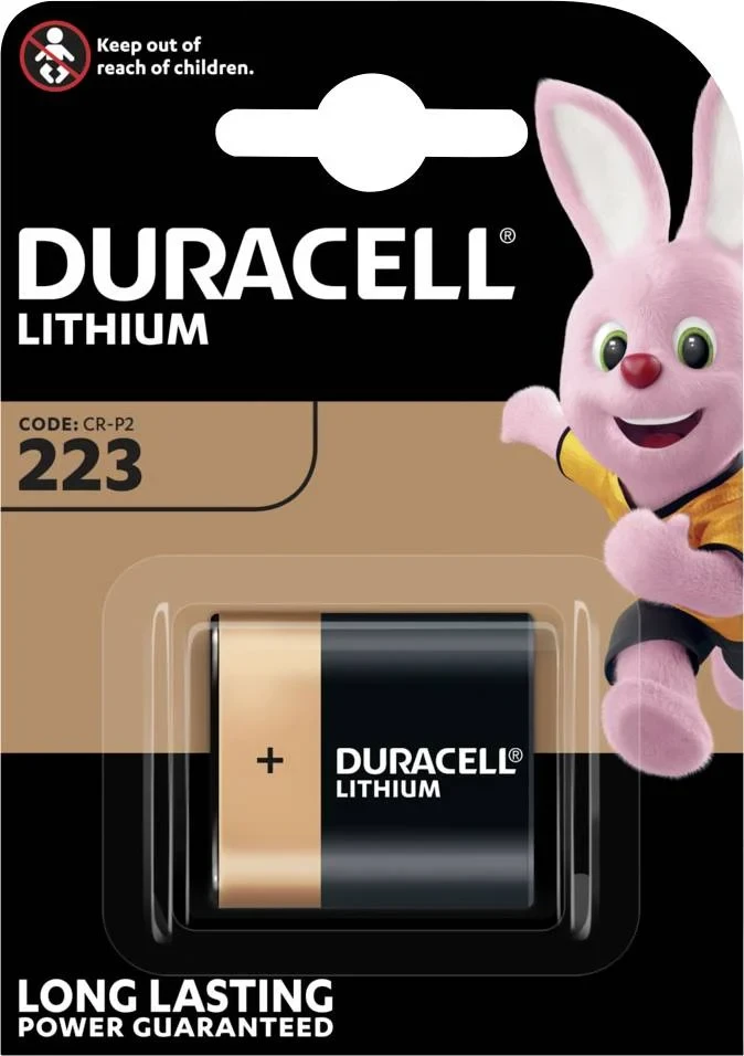 Батарейка для камери CR-P 2 Duracell 2CRP2 1400 мАг 6 В 1 шт., фото 1