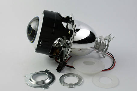 Біксенонові лінзи Moonlight Evo 2 (2.5") з очима CMD (Діодні), фото 1